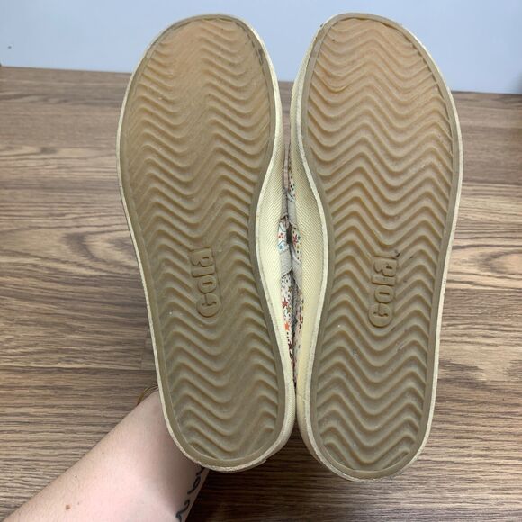 Gola Coaster Liberty Fabric \ Trainers Sneaker Whispering Stars US 9 UK 7 - Picture 7 of 13